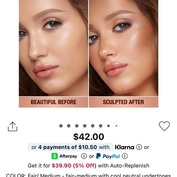 Charlotte Tilbury Gold Bronzer & Contour - Picture 2 of 5